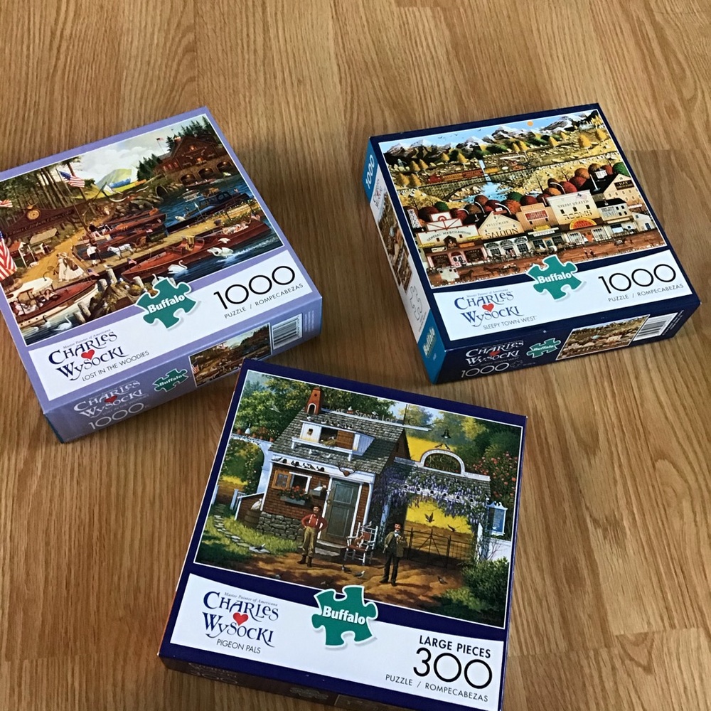 BUY TWO GET ONE FREE Charles Wysocki 1,000 piece